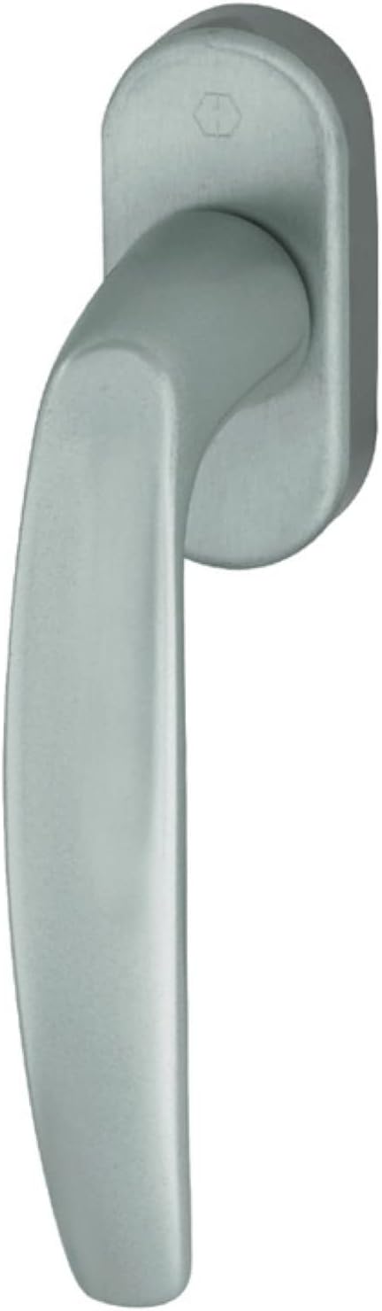 Atlanta Secustik 0530/US952 HOPPE Tilt And Turn Handle - Square Variofit 20/30 Mm Screw 5/35/40 Mm - Brushed Steel F9-10760994