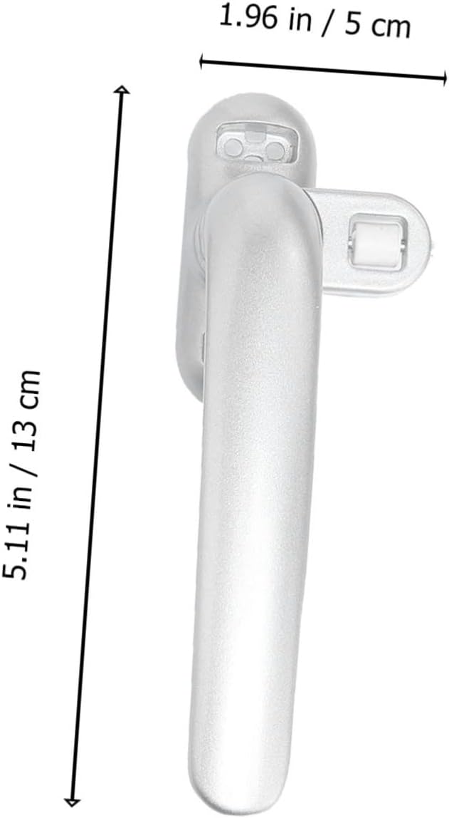 Jojofuny 2pièces Poignées De Fenêtre Alliage Aluminium Lot De Accessoires De Fenêtre Convient Pour Maison Bureau Et Hôtel