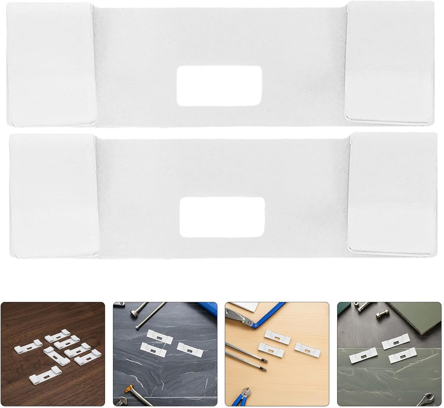 Ciieeo 25 Pièces Lot De Clips De Fixation Compatibles Avec Lames De Stores Pour Stores Verticaux Accessoires De Réparation Robustes Métal Pour Fenêtres Et Rideaux