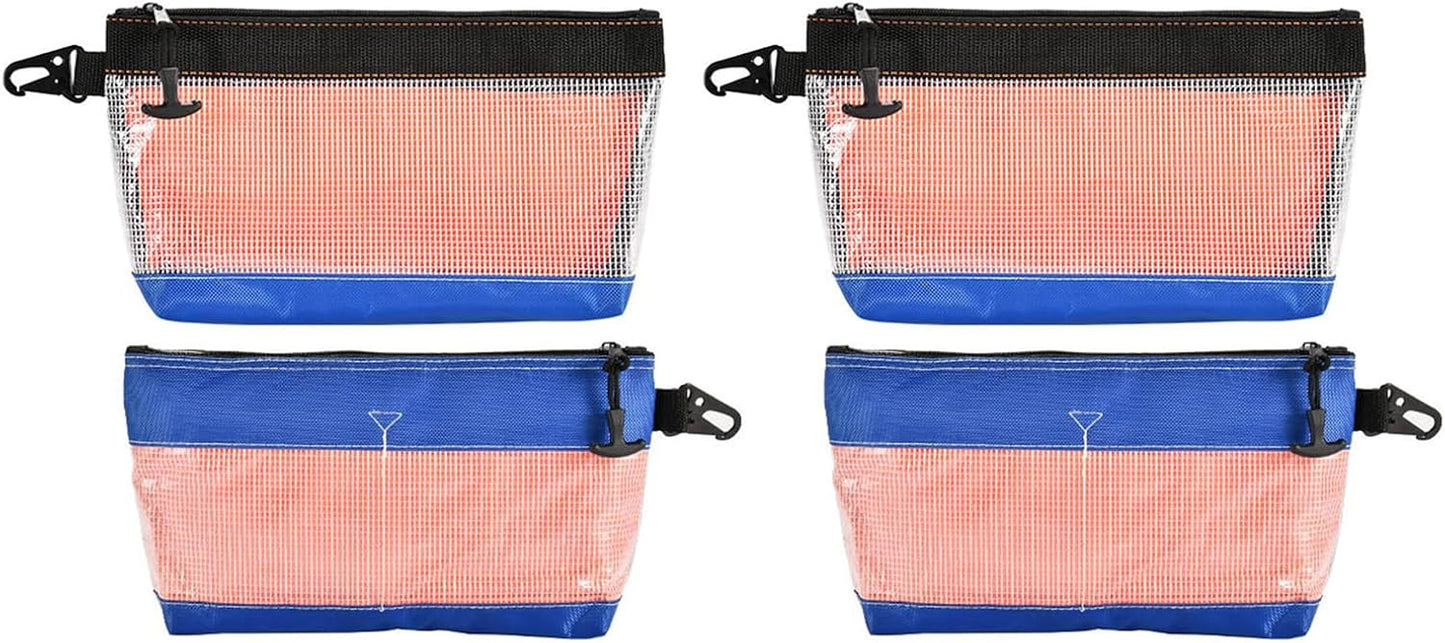 Lot De 4 Sacs De Planification En PVC Transparent étanches Contre Fixe Pour Réparation électronique Contre Outil Fixe