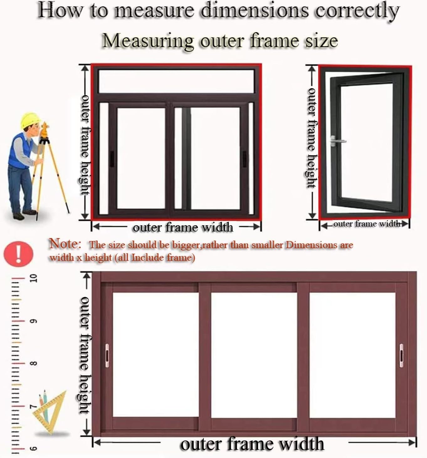 Magnetic Mosquito Net Window, Anti-Insect Curtain, Self Adhesive Mesh Curtain Magnetic Door, Mosquito Net Door Window Without Drilling