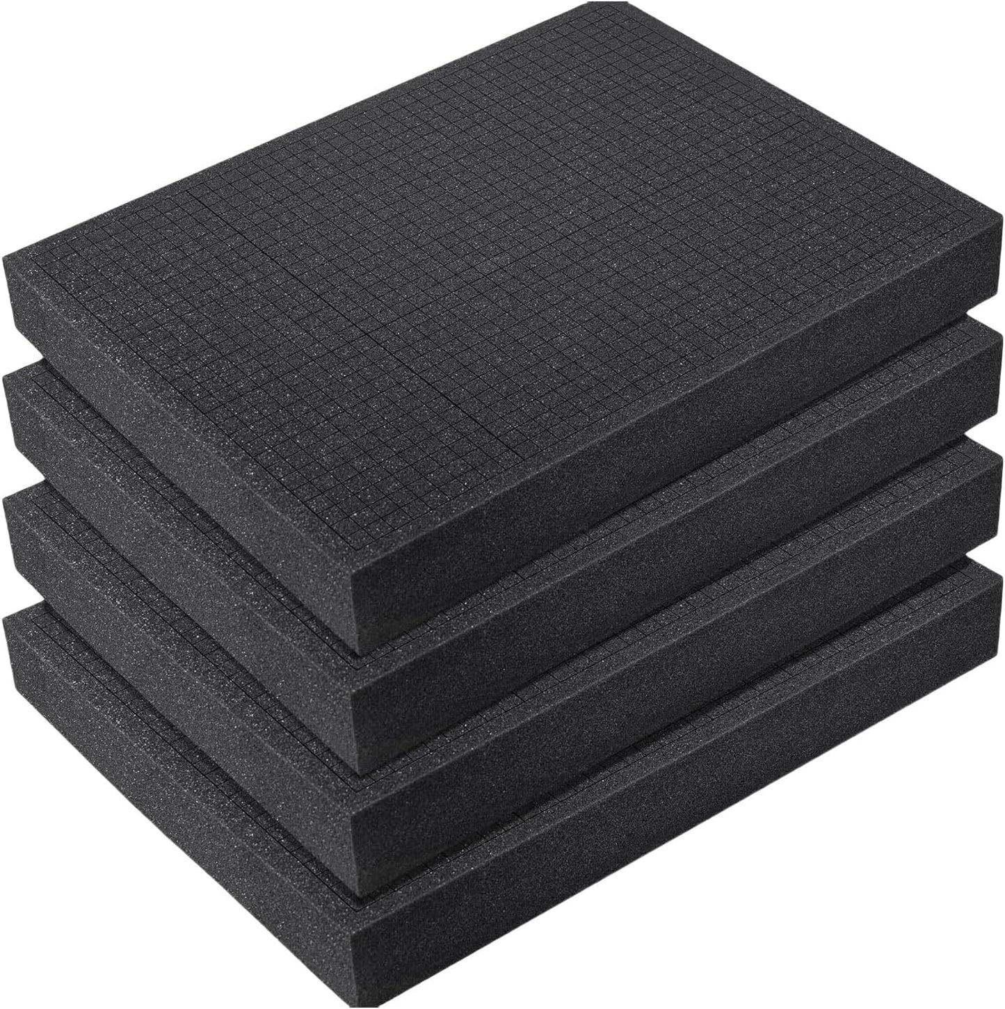 Lot De 4 Organiseurs De Boîte à Outils Légers En Mousse Pour Valises D'avion, Tiroirs, Outils De Rangement, étui De Protection, Inserts En Mousse