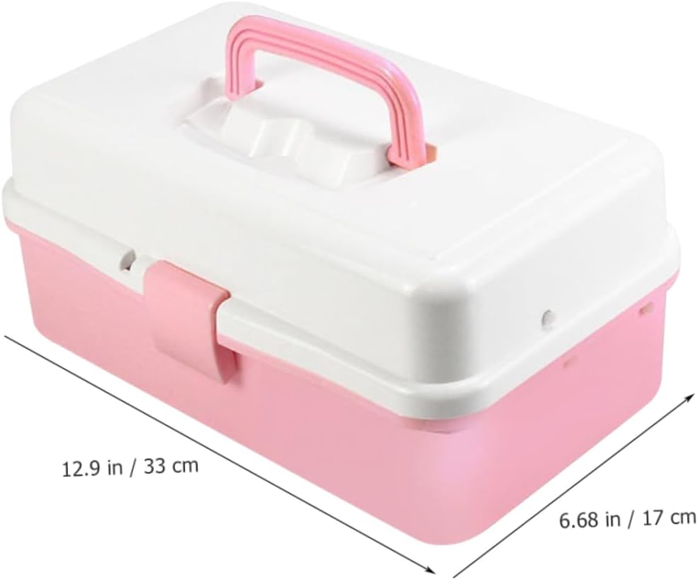 Ciieeo Boîte De Rangement à Plusieurs Niveaux Pour Matériel Art Boîte à Outils De Peinture Portable Coffret De Rangement Pour Fournitures De Bureau