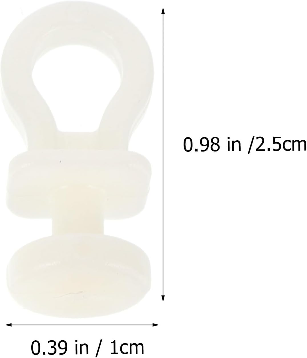  Angoily Lot De 100 Set De Poulies De Rideau En Plastique Beige Silencieuses Rouleaux Pour Rail De Rideau Accessoires De Quincaillerie Pour Fenêtres Adaptés à Usage Domestique Et