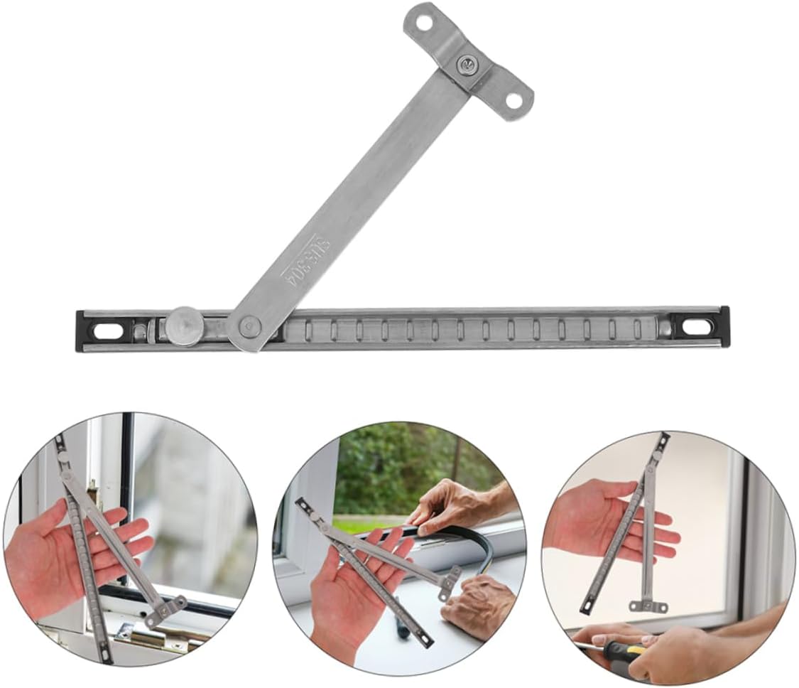  Jojofuny Heavy Duty Window Limiter Hardware 2 Pieces Aesthetic Window Locks For Apartment And Balcony Security