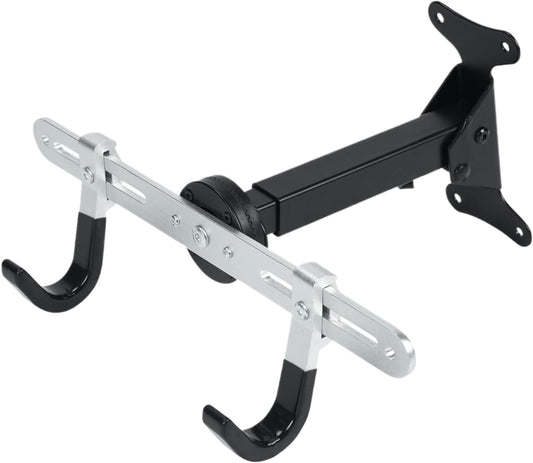  Générique Wall Bike Hook, Adjustable Indoor Storage Rack, 15.35 X 7.09inch, Space-Saving Bicycle Hanger Organizer, Ideal For Workshop, Home Display, Garage, Bike Organization, Vertical Mount