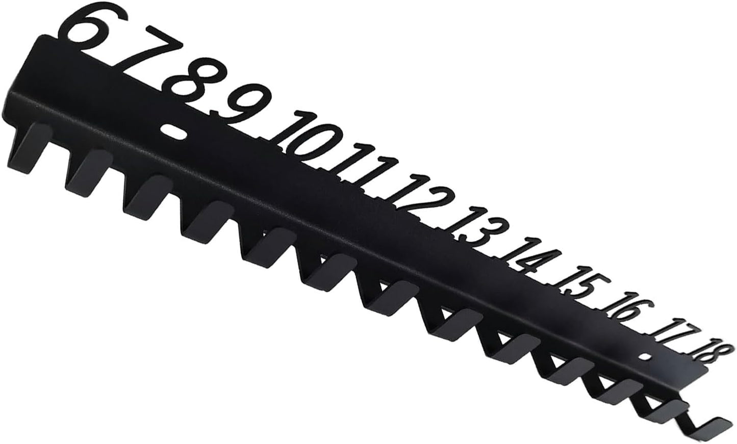  Support De Rangement Pour Clés De Garage, Emplacements Numérotés 6-18, 19-32, 6-32, Durables En Métal, Porte-outils, Emplacements Numérotés, Rangement De Vis