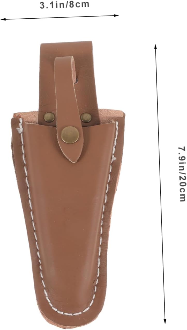  Toyvian 2 Pièces Étui Pour Ciseaux De Jardin Porte-sécateur En Cuir Pour Outils De Jardinage Et Taille D'arbres Protection Pour Ciseaux De Clip à Main