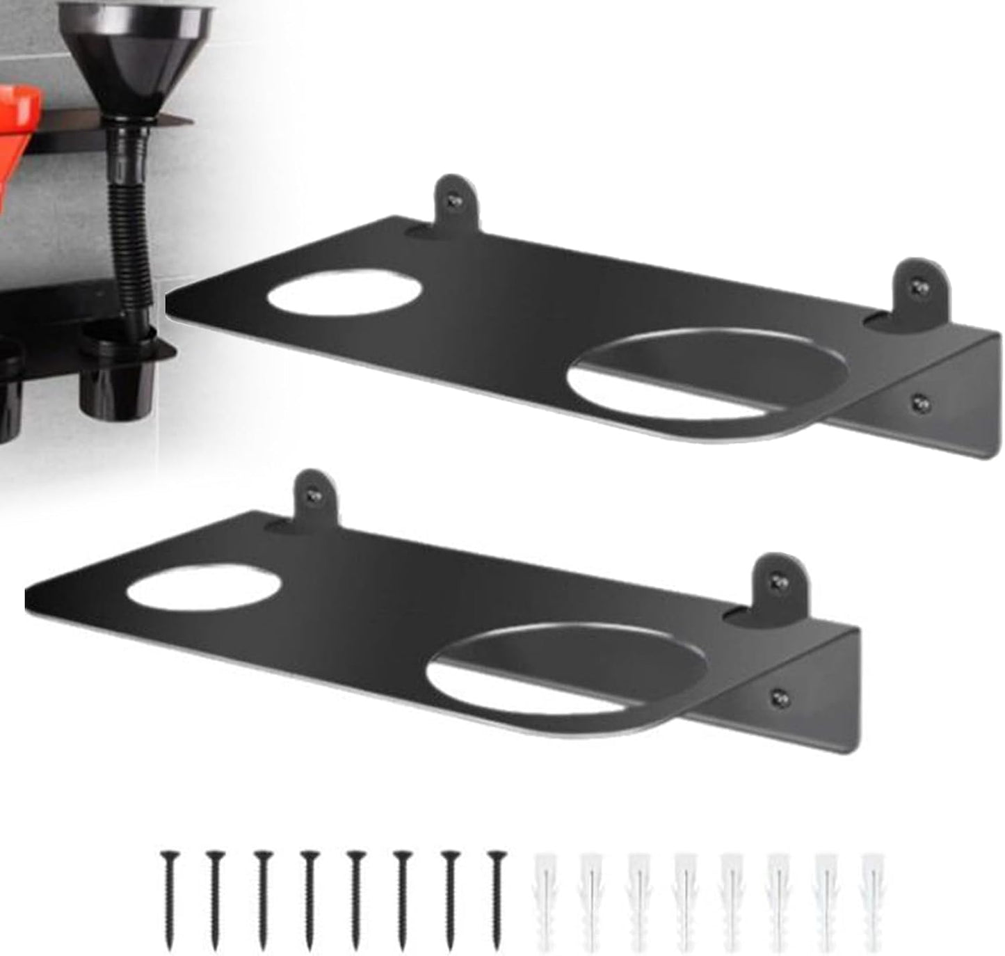  Support Pour Entonnoir à Huile | Organiseur De Rangement, Support Mural Pour Camping, Abri De Jardin, Remorque, Maison, Cuisine, Salle De Pause, Garage