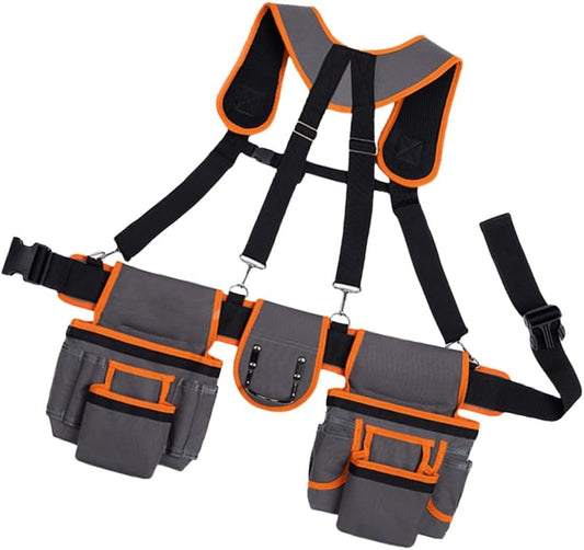  Porte-outils Réglables De Résistance Industrielle Avec Poches Magnétiques Renforcées Par Ceinture