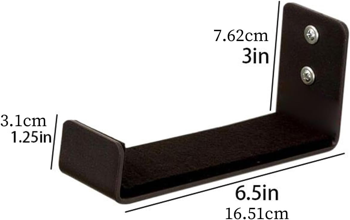  Lot De 2 Supports Muraux Pour Tapis De Yoga - Accessoires De Fitness Pour Bandes De Résistance - Rouleau En Mousse - Pour école, Salle De Danse, Salle De Gym, Maison