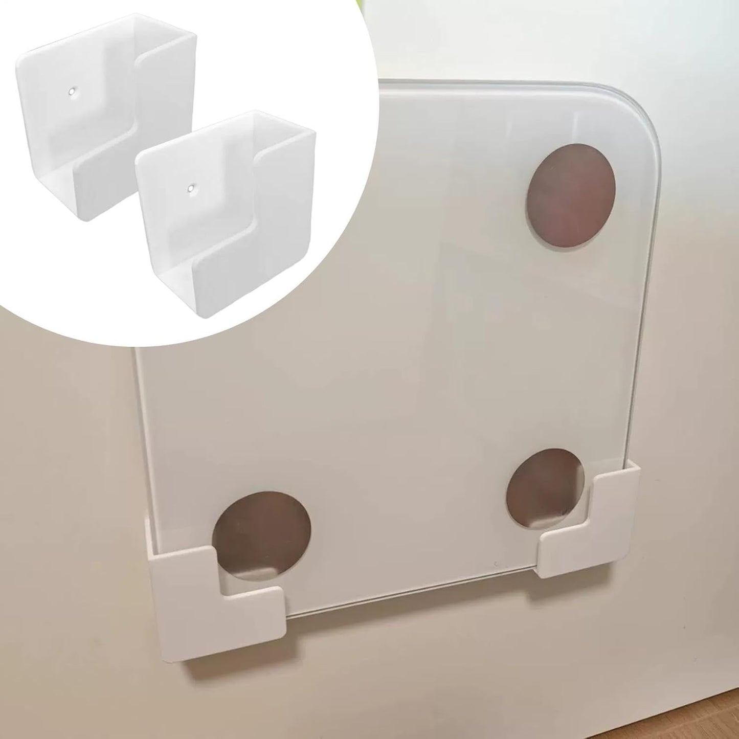GENERIC Support De Balance – Organiseur Autocollant | Support D'économie D'espace Sans Perçage – Armoire De Chambre à Coucher Avec Style Salon, Station De Cuisine Avec Fonction Dortoir, Accessoire De Salle De