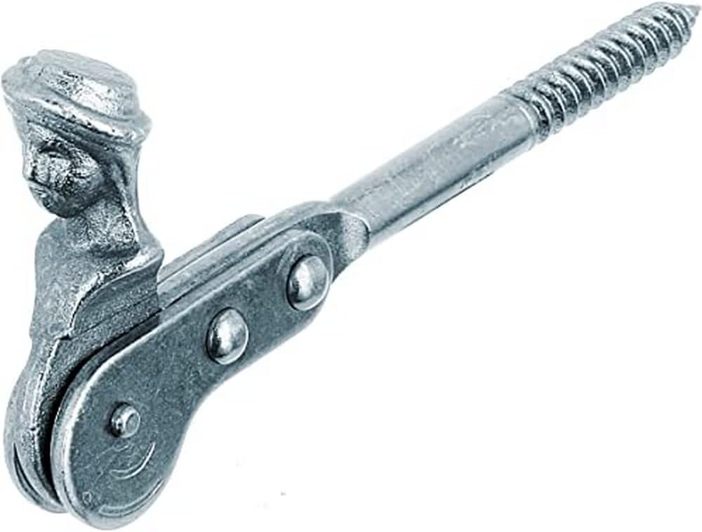  Alberts 307127 Shepherdess Head Shutter Stop | For Screwing Or Sealing | Zinc Plated | 126.5 Mm