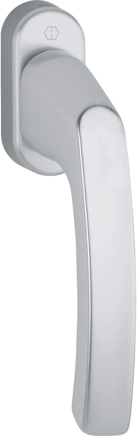  Hoppe 3736697 LIÈGE Concealed Screw-On Window Handle 7 X 32 Cm Anodised Silver