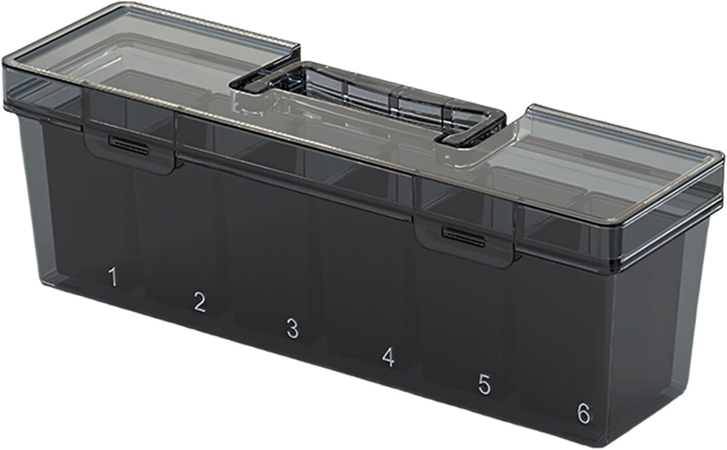  Boîte De Rangement Portable Avec Libération Statique Pour Petits Articles De Matériel, Design Transparent Et Matériaux Robustes. Organisateur De Pièces Transparentes