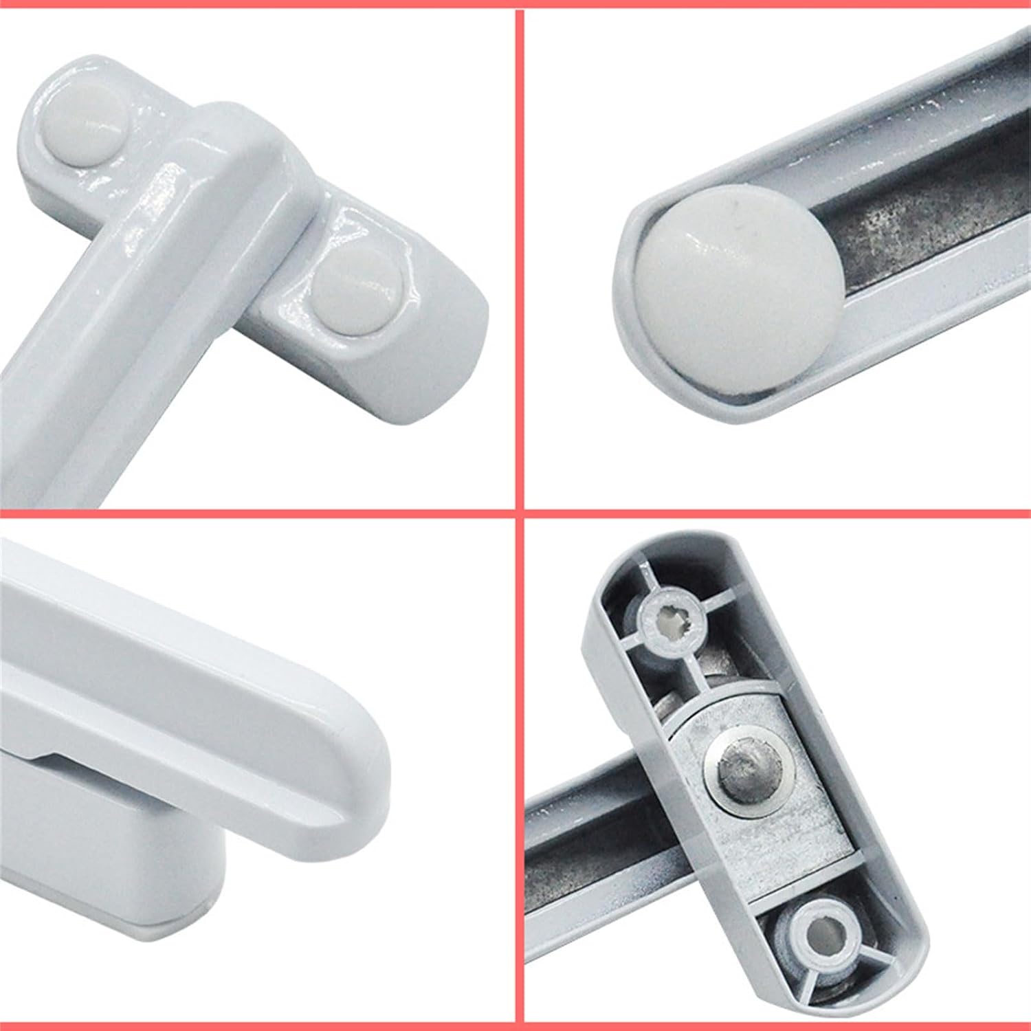  Durable Reliable Heavy Duty T Shape Lock For PVC Doors And Windows
