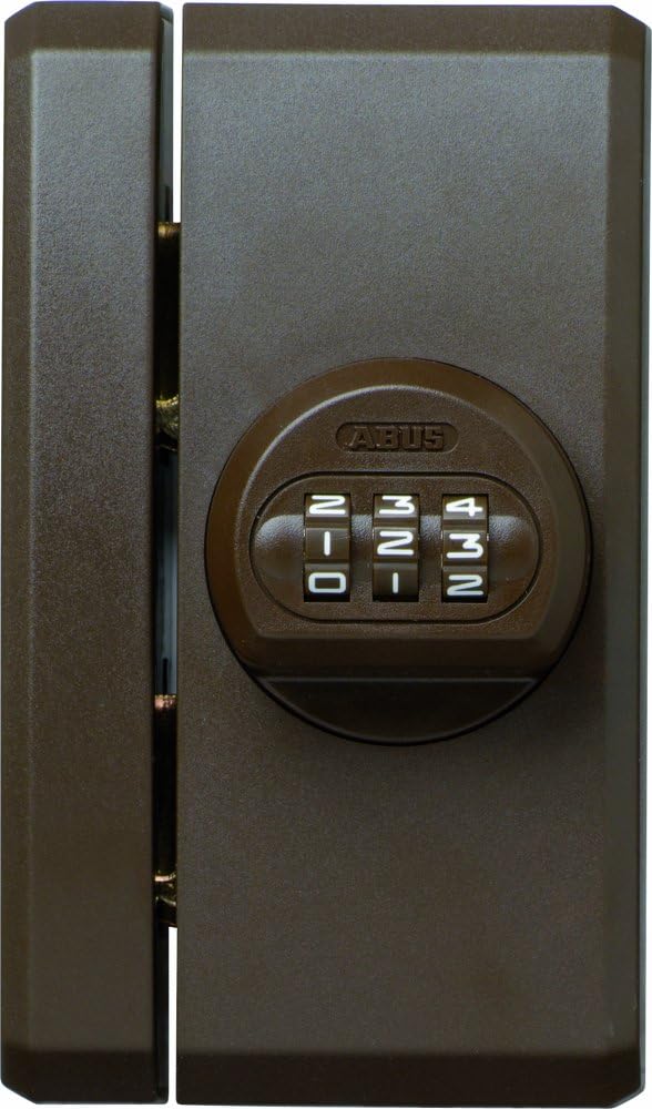 ABUS FTS106 Additional Window Lock - Window Lock With Digital Code Individually Adjustable - Security Level 10 - 26118 - White