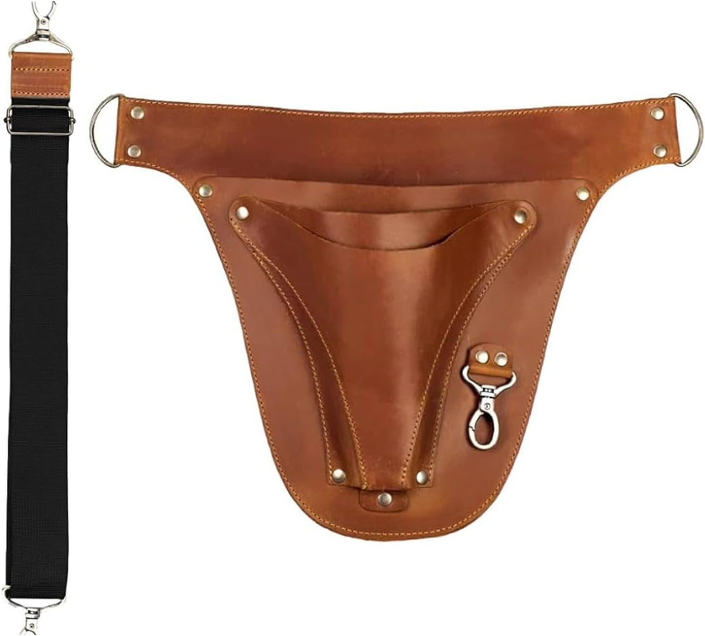  Sacs à Outils Robustes En Cuir Pour Menuiserie Professionnelle, Coutures Renforcées, Poches De Jardinage