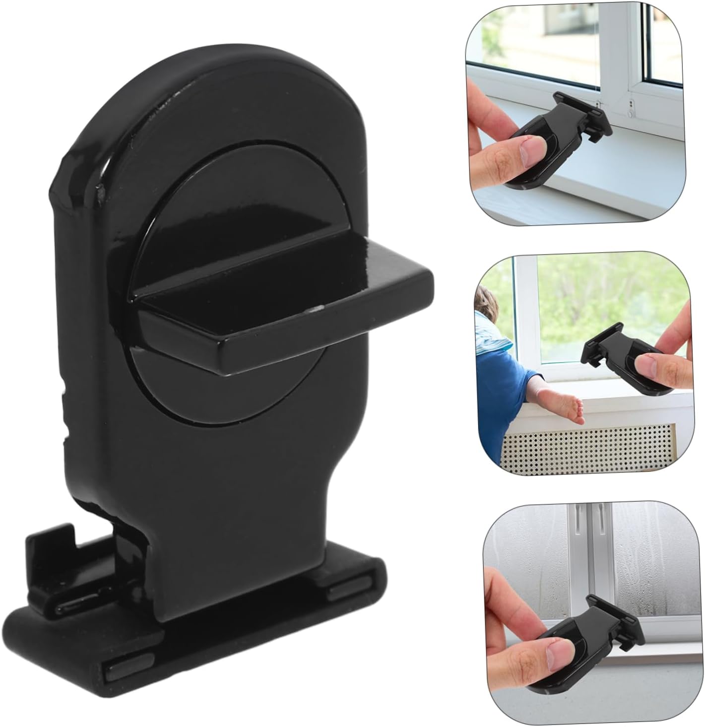  Angoily Sliding Window Lock Door Lock Latch Adjustable Window Stopper Hardware Door Latches