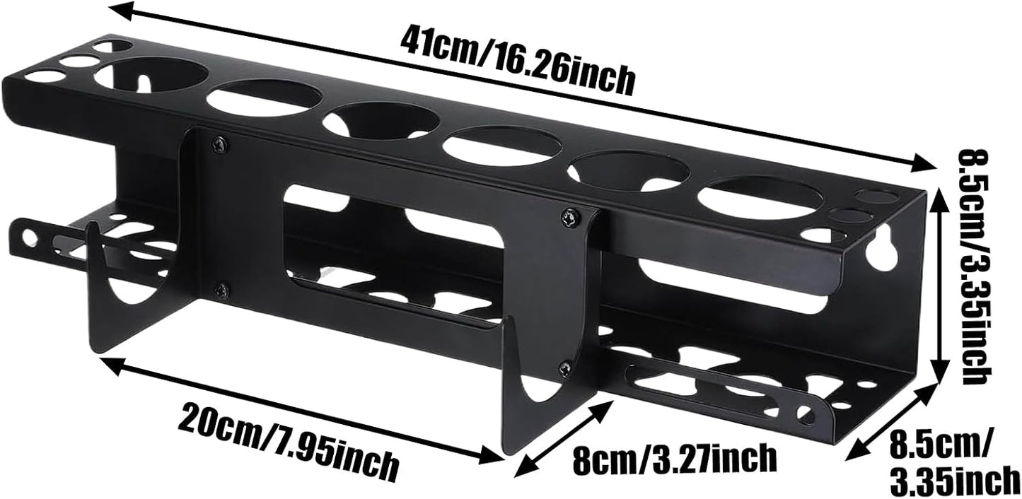  Rangement Pour Embouts De Colle - Support Organisateur Murale Pour Applicateurs De Colle | Rangement Pour Outils De Professionnels En Rénovation Et Maintenance