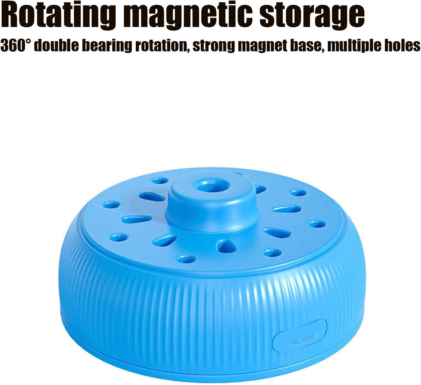  Generisch Organiseur De Tournevis | Boîte De Rangement Portable Rotative à 360 Degrés - Boîte De Rangement Compacte Pour établi, Bureau à Domicile, Station De Réparation, Atelier, Garage Et Abri De