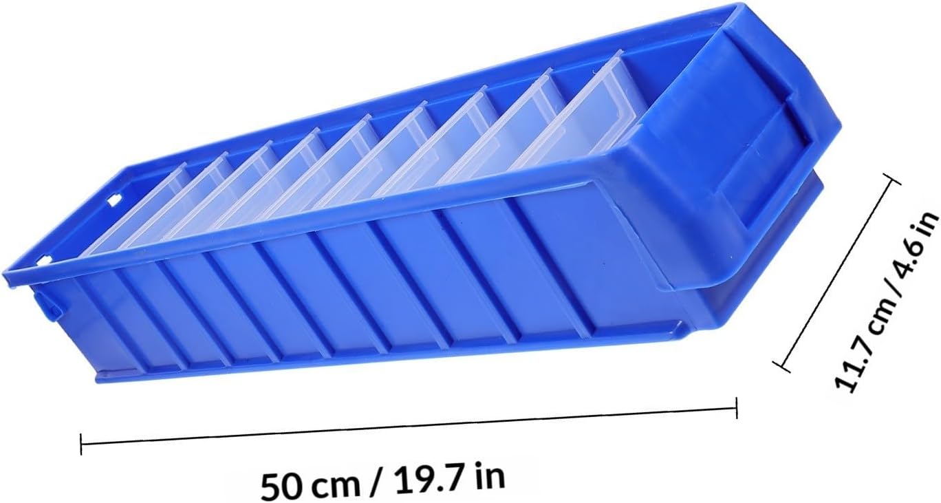  Ciieeo Boîte De Rangement Pour Vis En Polyéthylène Légère Compartiments Modulables, Pour Atelier Et Organisation Des Outils