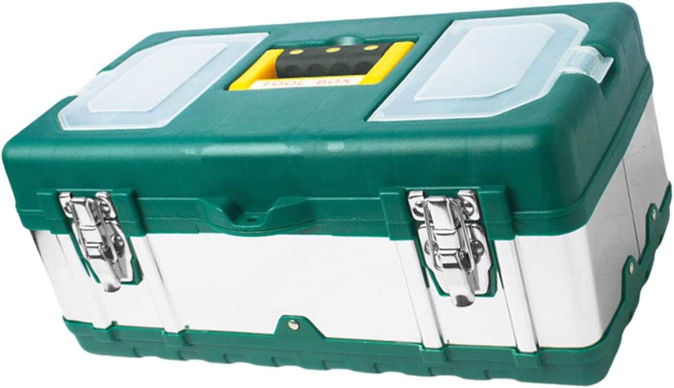  Ensemble Solide De Substances Composées Inoxydables Courbures Renforcées Pour Les Électriciens Boîte À Outils Renforcée Pour Le Travail En Extérieur