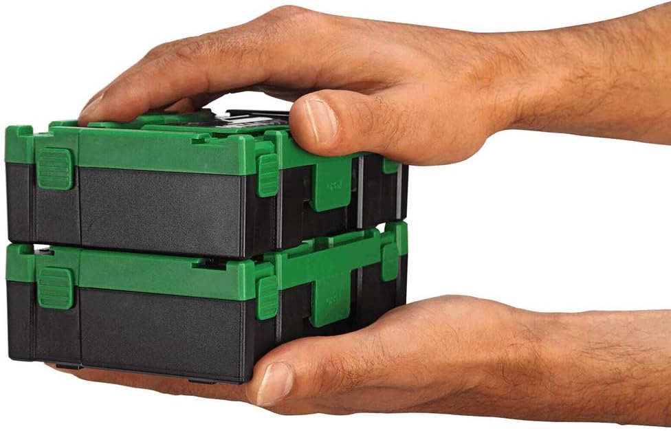  HiKOKI Jeu De 18 Embouts - Jeu D'embouts De Tournevis Durables Pour Un Travail Précis - Embouts Torx, PH, PZ, SL, Six Pans Creux - Boîte D'embouts Idéale Pour Les Bricoleurs Et Les Professionnels