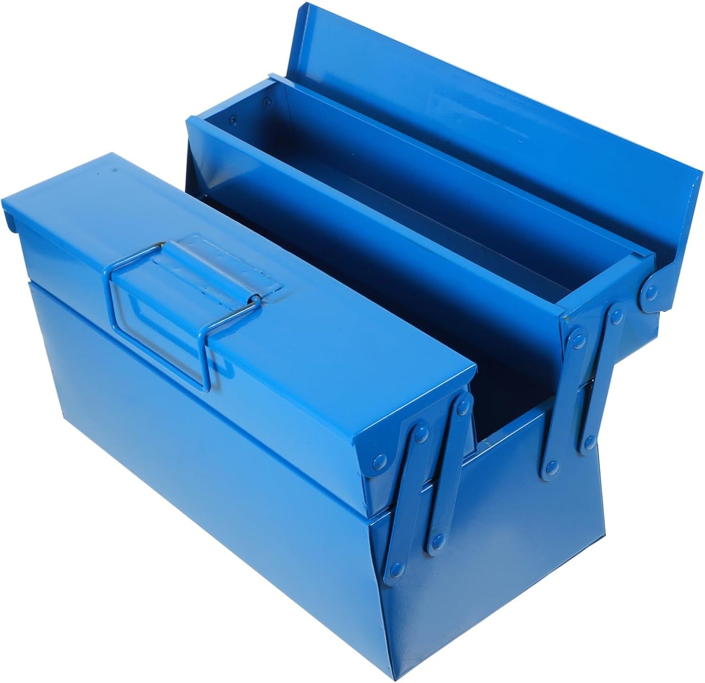  Jojofuny Boîte à Benne En étain Outil Bibliothèque Poubelle Boite Rangement Boite De Rangement Boîtes De Conservation Caisson De Rangement Tool Box Casier De Rangement Le Fer Blue