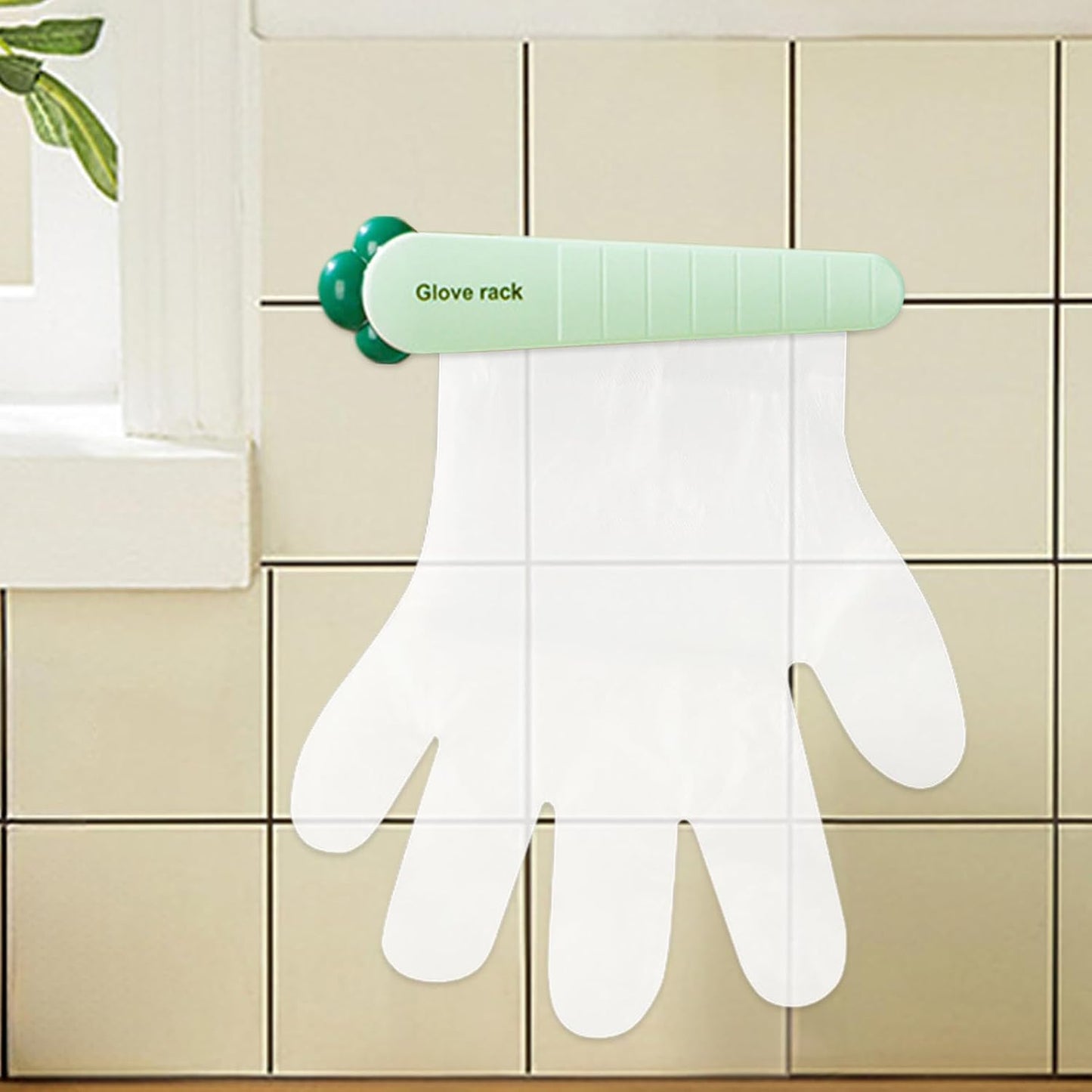 GENERIC Support Mural Pour Gants En Forme De Carotte, Rangement Multifonction Peu Encombrant Pour Portes De Réfrigérateur, Murs De Cuisine, Organisation De La Maison, 20 X 2 Cm