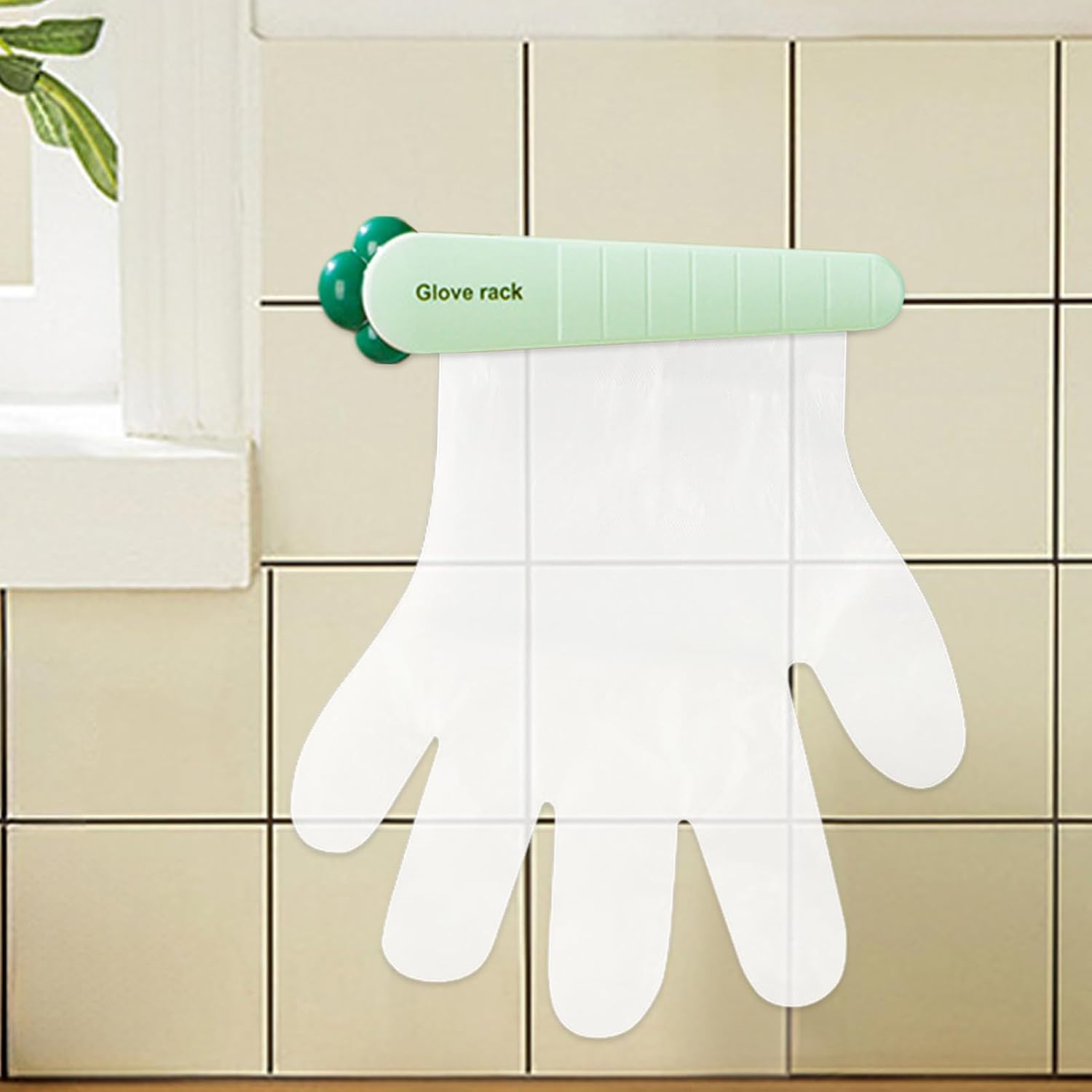 GENERIC Support Mural Pour Gants En Forme De Carotte, Rangement Multifonction Peu Encombrant Pour Portes De Réfrigérateur, Murs De Cuisine, Organisation De La Maison, 20 X 2 Cm