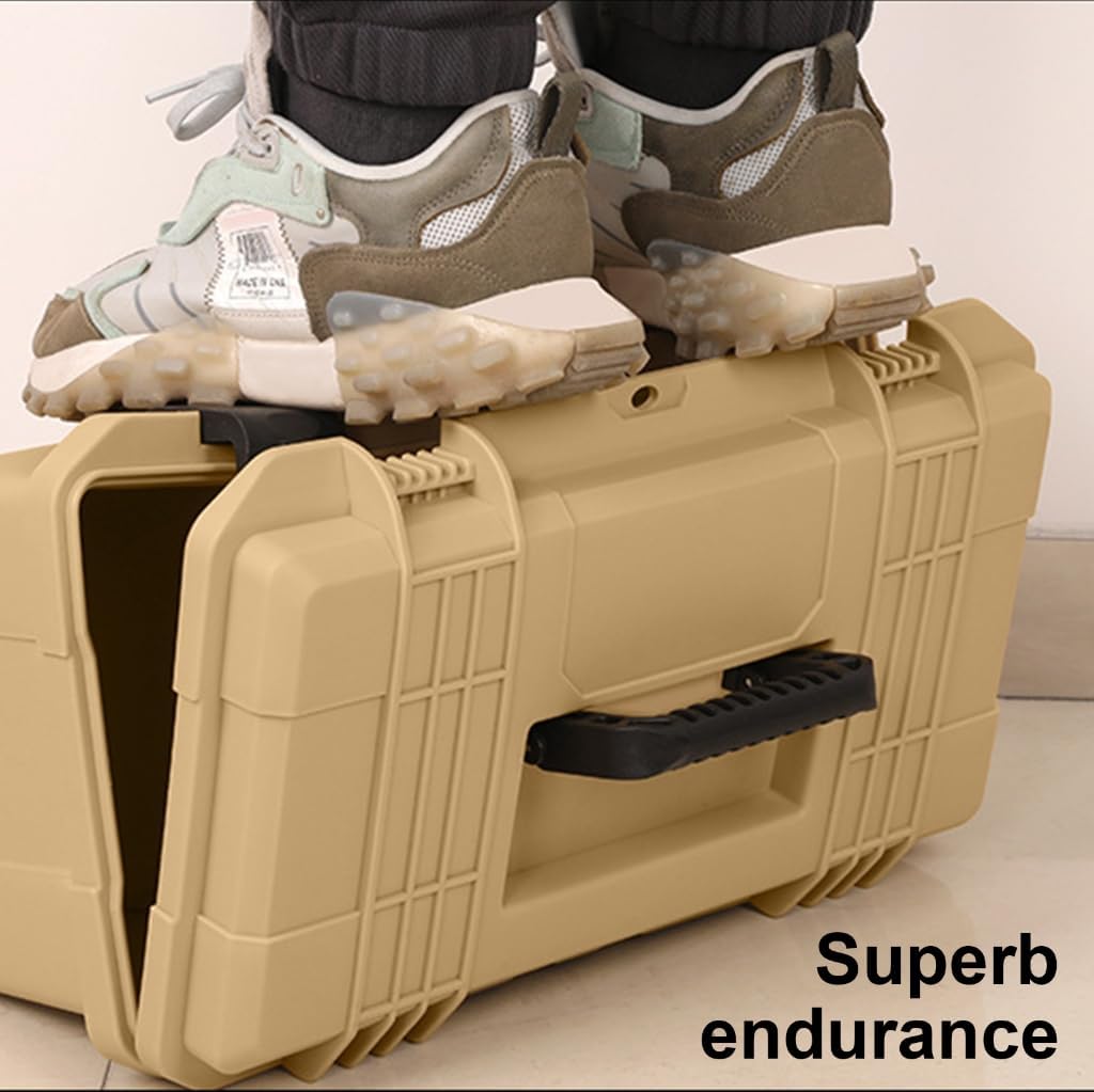  Boîte à Outils De Mécanicien - Valise à Outils Professionnelle - Étanche - En Plastique Rigide - Pour L'extérieur - Accessoire