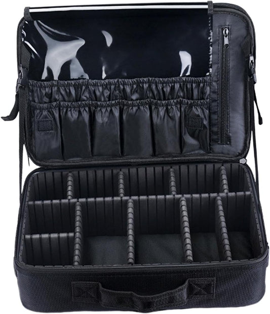  Organisateur De Rangement Sac à Main Outils Renforcé Poches Multiples En Toile Oxford Couture Robuste Fermeture Éclair Lisse Convient Pour Professionn, S 3 Couches