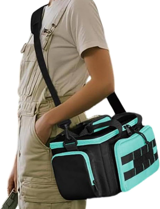 GENERIC Sac De Transport à Outils,Mallette De Rangement En Tissu Oxford - Sac à Outils | Pour Construction, Camping, Voyages, Chambres D'étudiants, Travaux De Jardinage, Électriciens Et Charpentiers