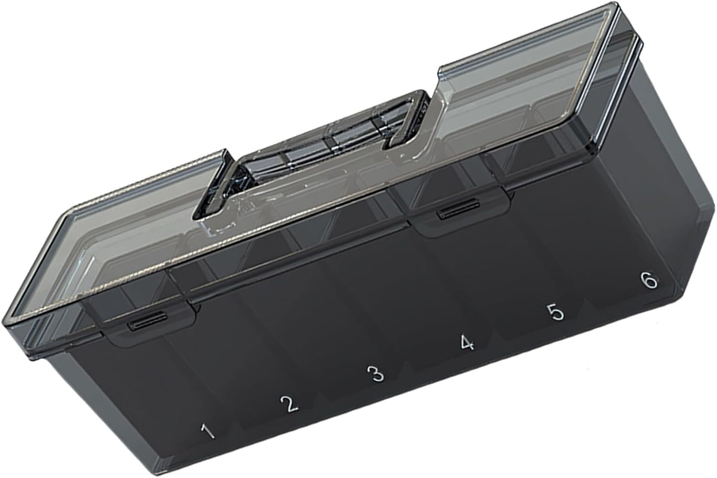  Boîte De Rangement Portable Avec Libération Statique Pour Petits Articles De Matériel, Design Transparent Et Matériaux Robustes. Organisateur De Pièces Transparentes