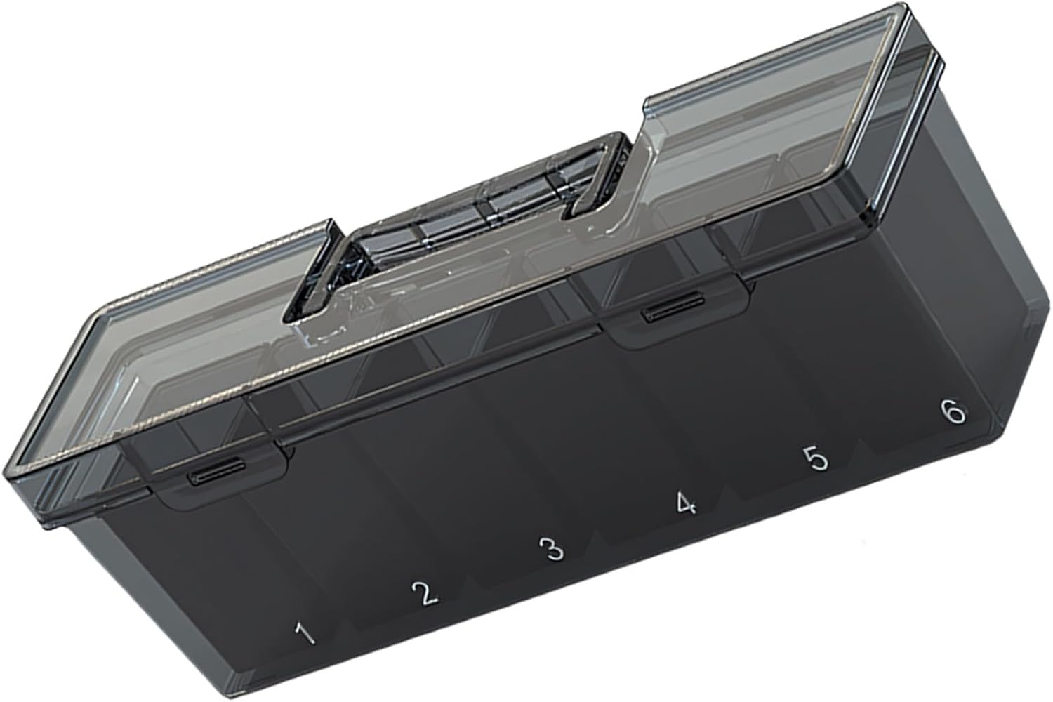  Boîte De Rangement Portable Avec Libération Statique Pour Petits Articles De Matériel, Design Transparent Et Matériaux Robustes. Organisateur De Pièces Transparentes