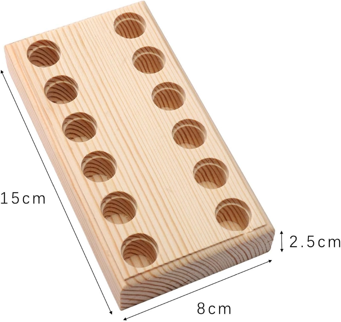 GENERIC Organiseur De Pinces | Support En Bois Multi-fentes – Organisateur D'outils De Perlage | Pour Garage, établi De Travail, Armoire, Mécanicien, Travaux De Construction