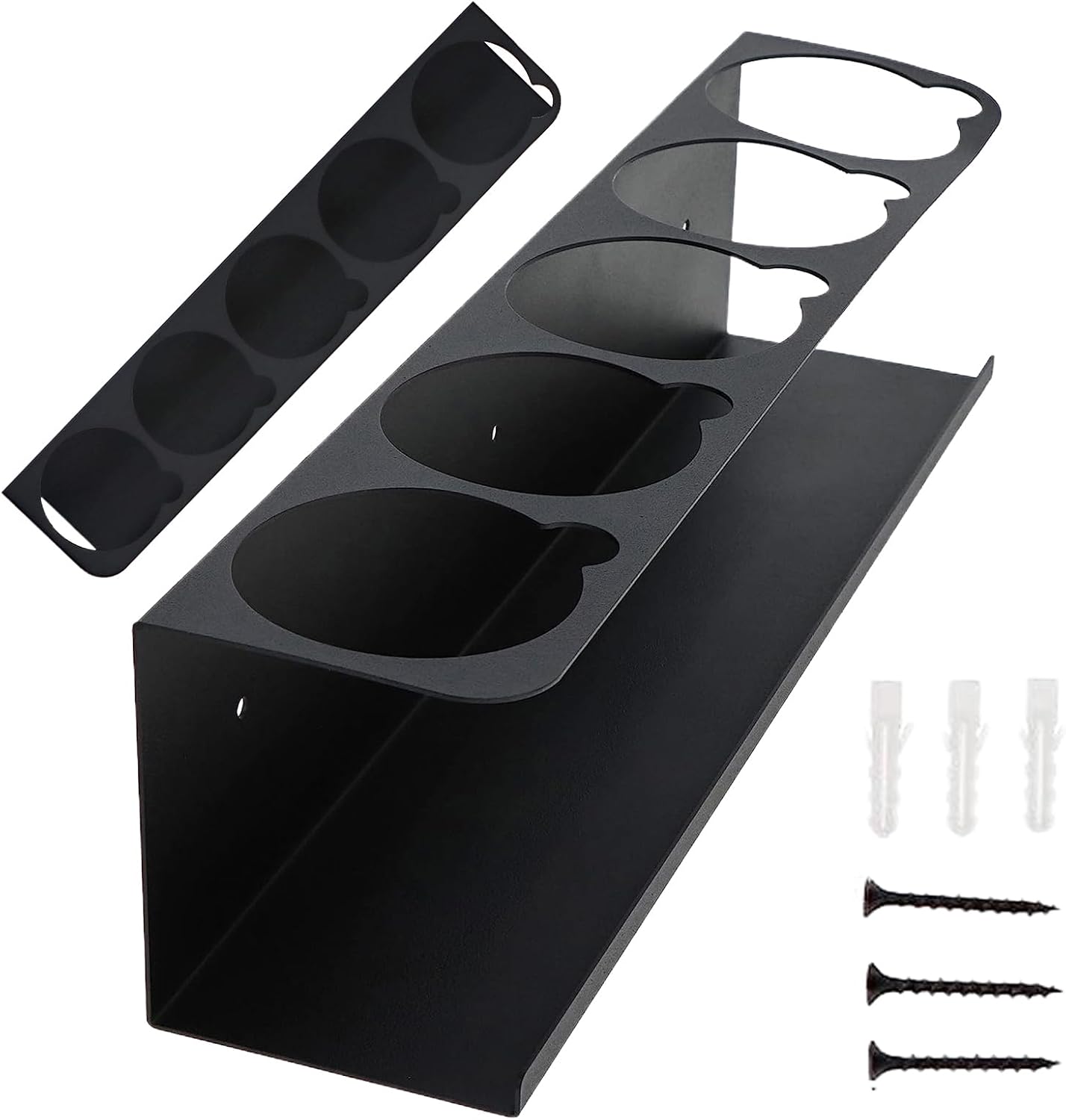 GENERIC Support Mural Pour Spray Adhésif, Organiseur De Rangement Avec Grande Capacité De Charge, Support Mural Avec Support Solide, Accessoire De Rangement D'atelier, Pour Usage Domestique
