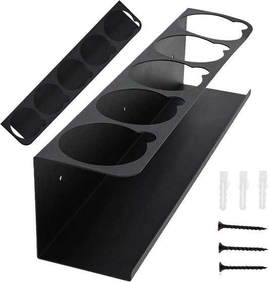 GENERIC Support Mural Pour Spray Adhésif, Organiseur De Rangement Avec Grande Capacité De Charge, Support Mural Avec Support Solide, Accessoire De Rangement D'atelier, Pour Usage Domestique
