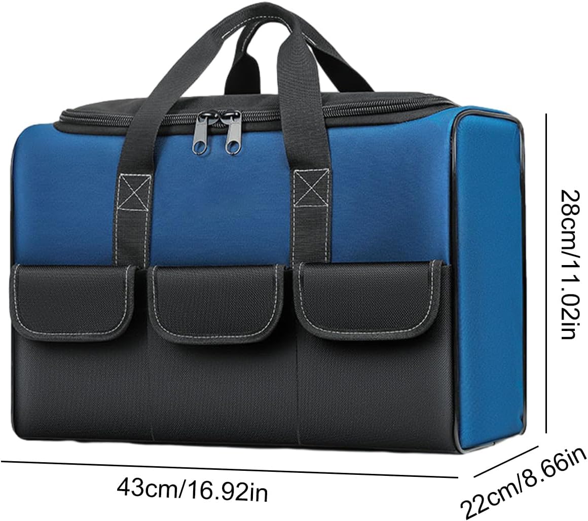 Sac à Outils De Construction Robuste | Grand Porte-outils D'électricien | Organisateur D'outils étanche | Fourre-tout à Outils, Sac Organisateur D'outils En Tissu Oxford, Organisateur De Rangement De