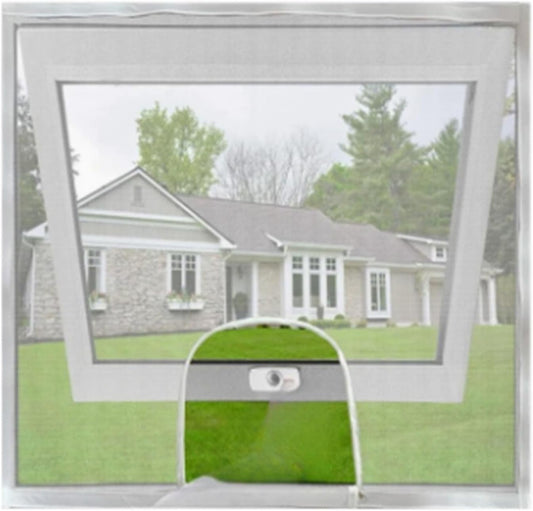  Mailles En Fibre De Verre Personnalisables Pour Une Installation Facile - Respirant Avec Fermetures éclair - Moustiquaire De Fenêtre En Fibre De Verre - Filet De Ventilation - Outil