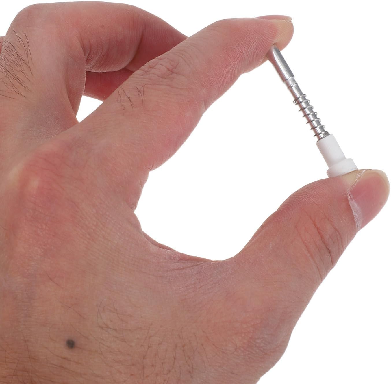 Ciieeo 20 Pièces Loquet à Ressort Métallique Installation Facile Fixation En Plastique Et Métal Pour Moustiquaire De Fenêtre Pour Décoration Intérieure Et Rénovation