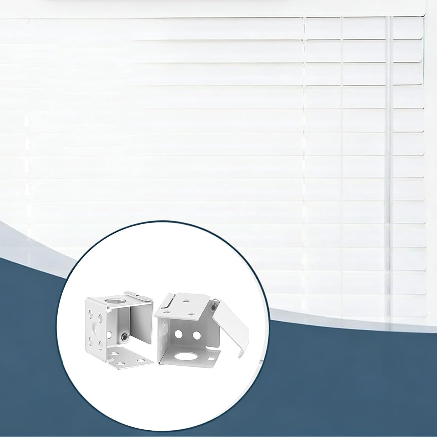  Supports De Quincaillerie Pour Stores Supports De Plafond Et Muraux Clip De Store De Fenêtre Résistant Intempéries Accessoires De Stores Clip De Fixation De Stores Universels