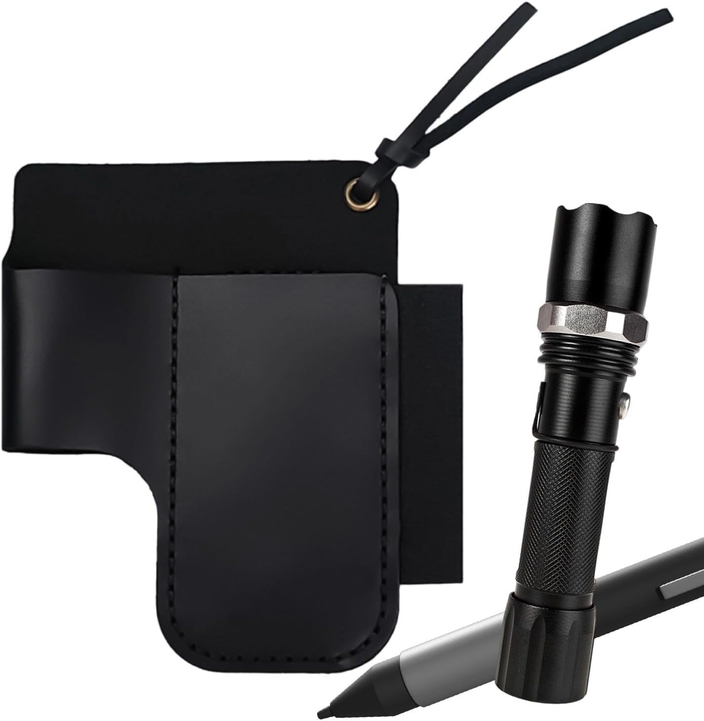 GENERIC Pochette à Outils D'électricien, Support Utilitaire Rétro En Cuir, Sac De Coupe Multifonction, Organisateur De Travail, Porte-outils De Ceinture, Pour Lampe De Poche, Coupe, élagage, Récolte