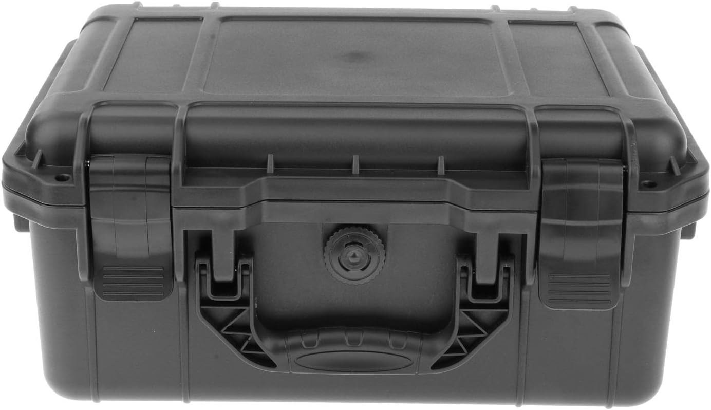  Boîte à Outils Organisateur De Rangement Valise Rigide Étanche Antichoc Mousse Protectrice Adaptée Au Transport Photographie En Extérieur, L