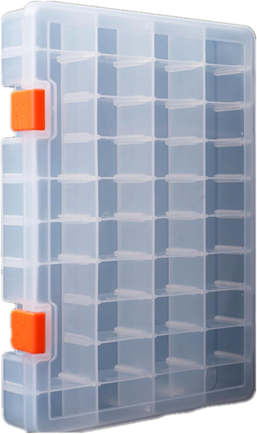  Boîte à Outils, Organisateur De Rangement De Matériel, Mallette De Petites Pièces, Récipient Portable En Plastique Pour Matériel De Pêche Avec Séparateurs Amovibles, Rangement D'équipements