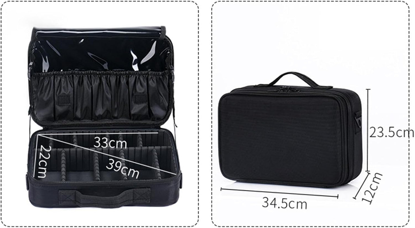 Organisateur De Rangement Sac à Main Outils Renforcé Poches Multiples En Toile Oxford Couture Robuste Fermeture Éclair Lisse Convient Pour Professionn, S 3 Couches