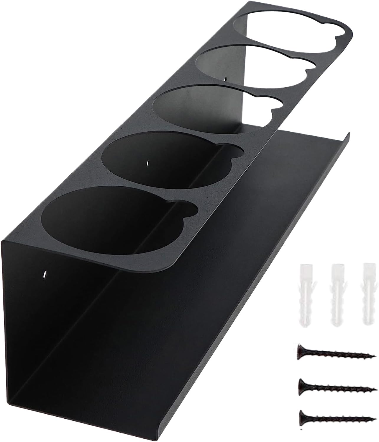 GENERIC Support De Tube De Calfeutrage – Rangement Mural D'atelier – Support De Flacon Pulvérisateur Monté Sur Table Pour Clé, Tournevis, Pour Atelier, Garage, Maison