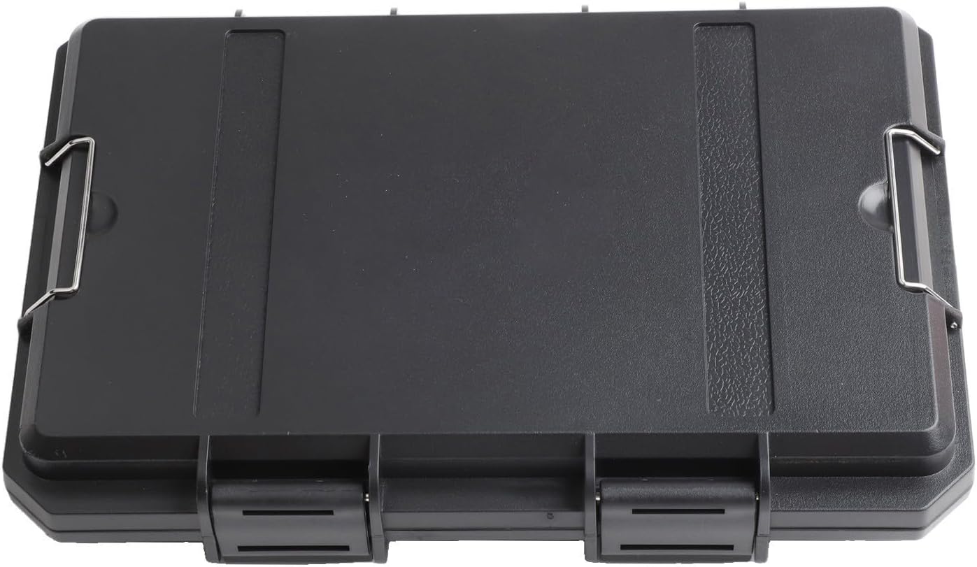  Boîte De Sécurité Scellée Verrouillable - Boîte à Outils Hermétique Et Résistante Aux Chocs - Étanche - Avec Mousse Prédécoupée - Pour Outils De Quincaillerie - Travaux Sur Le Terrain - Vert
