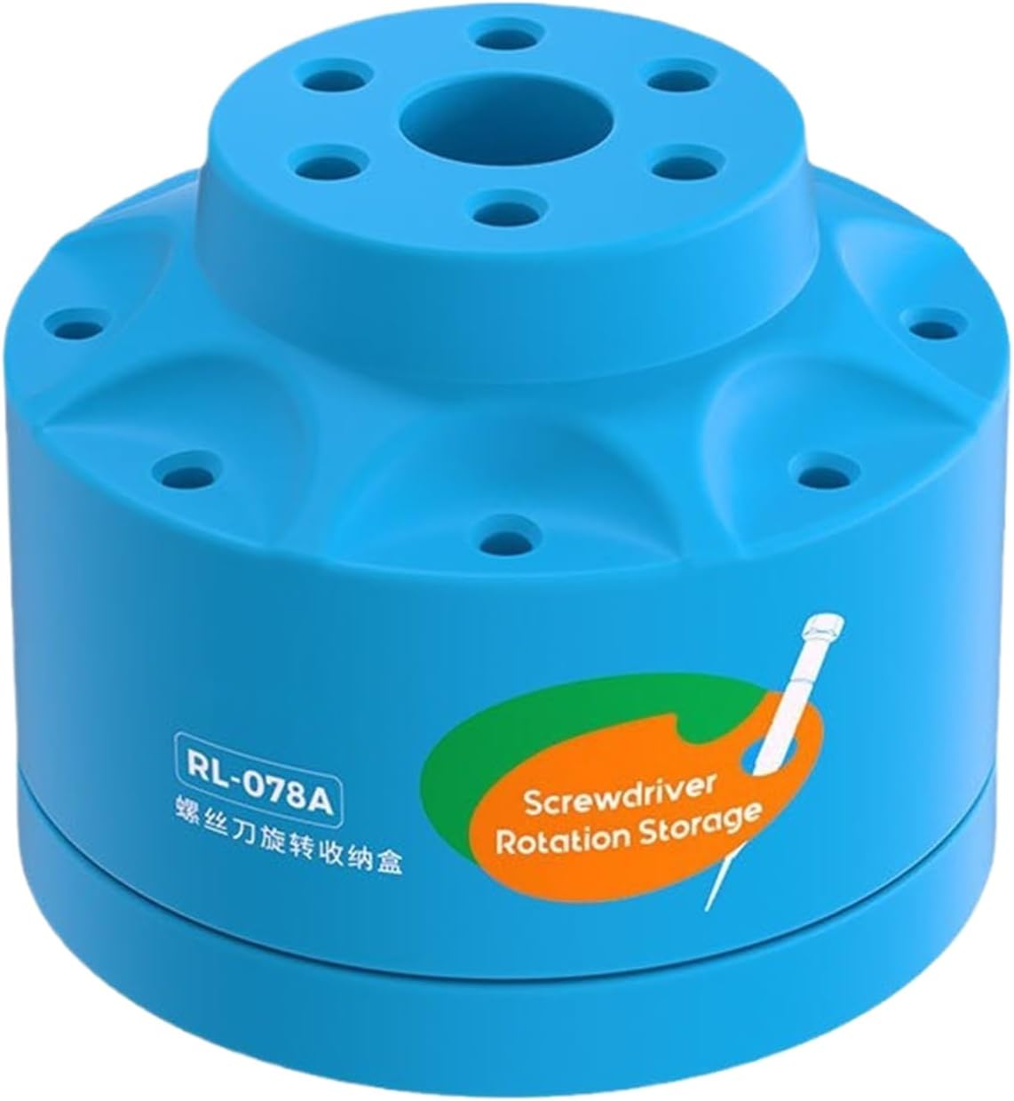  Generisch Support De Tournevis | Boîte à Outils Peu Encombrante - Boîte De Rangement Compacte - Pour L'établi, Le Bureau à Domicile, La Station De Réparation, L'atelier, Le Garage Et Le Hangar